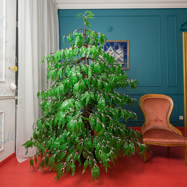 Sale Elite 6.5ft LED Christmas Tree – Realistic Wood Trunk