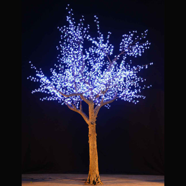 Outdoor Cherry Blossom LED Tree 13.5ft 2496 LEDs White Color