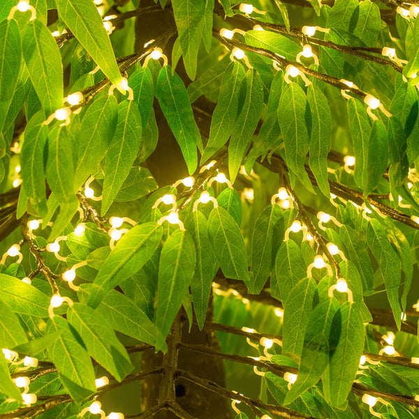 Sale Elite 6.5ft LED Christmas Tree – Realistic Wood Trunk