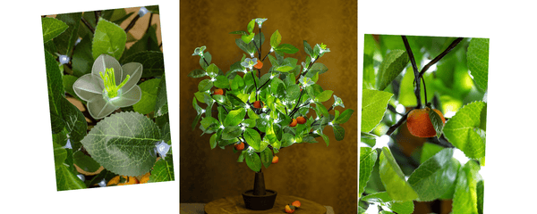 Unique and original indoor LED trees.