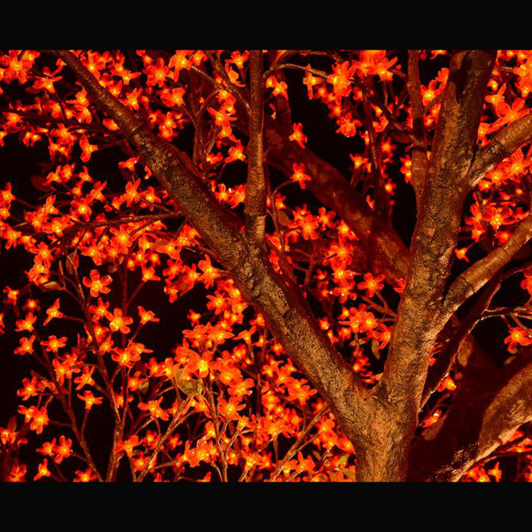 RED Cherry Blossom LED Tree 10ft\ 3.0m 2120leds