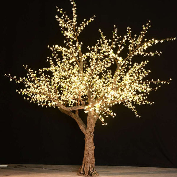 Outdoor Cherry Blossom LED Tree 11.5ft\3.5m dia3.6m 2496led Warm White