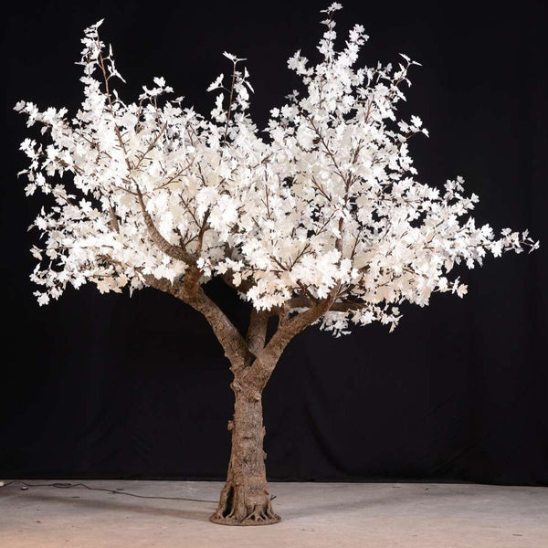 Maple led tree 11.5FT\ 3.5M dia 12.0FT. 2496leds warm white glow