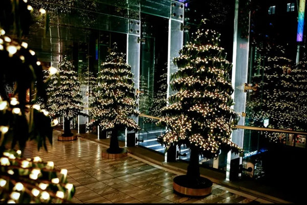 Sale Elite 6.5ft LED Christmas Tree – Realistic Wood Trunk