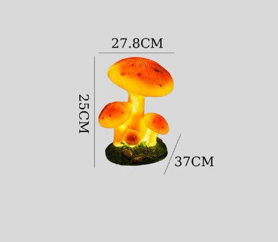 LED Outdoor Luminous Mushroom Lamp Garden Landscape Lamp Lamp Lighting