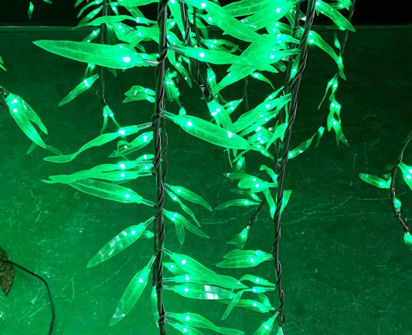 LED Weeping Willow Tree 11.5ft/3.5m 3888LED rainproof outdoor lighting