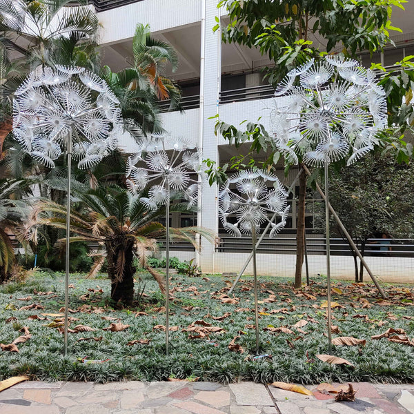 Led lawn lamp dandelion. diameter 40, 50 or 60CM