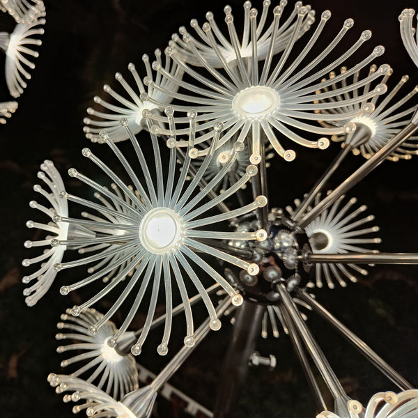 LED lawn lamp Dandelion. Diameter 40, 50 or 60cm