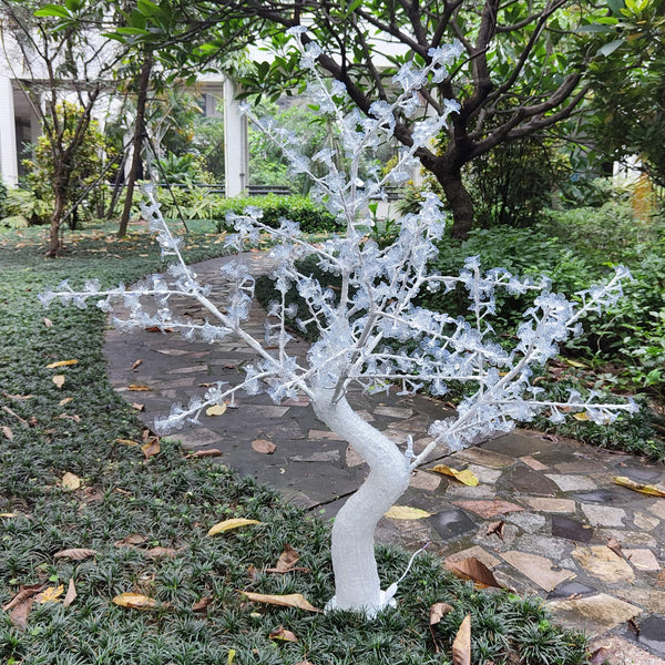 5ft Сherry blossom light up tree. color White Indoor