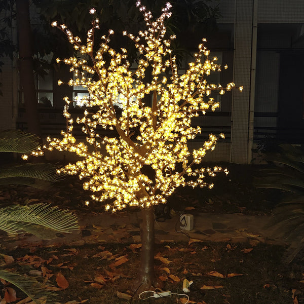 LED Bonsai lighted tree 8.2ft/2.5м 1944leds Multi-color LEDs RGB