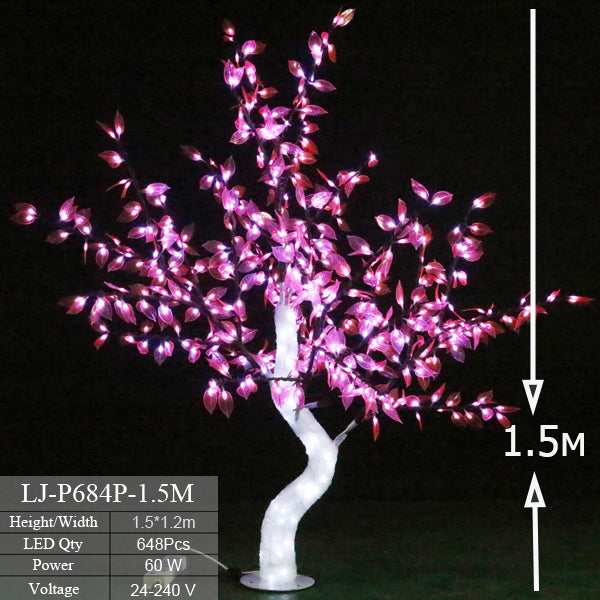 Christmas Tree Indoor and Outdoor use Pink