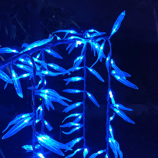 Warm White LED weeping willow tree 6.0ft/1.8m rainproof outdoor