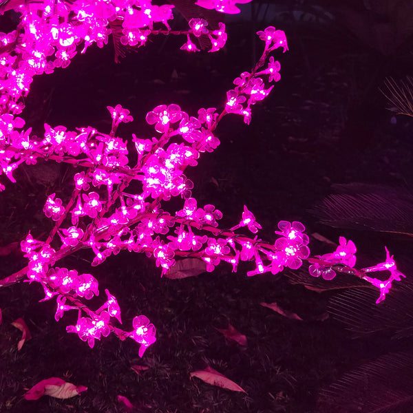 Blue Artificial LED trees for garden 6.5ft/2.0м 972LEDs 9 Color Option