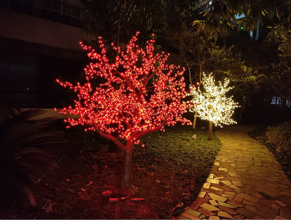 Outdoor Cherry blossom led light tree 8 Color. 8.2ft 2.5m 2484leds