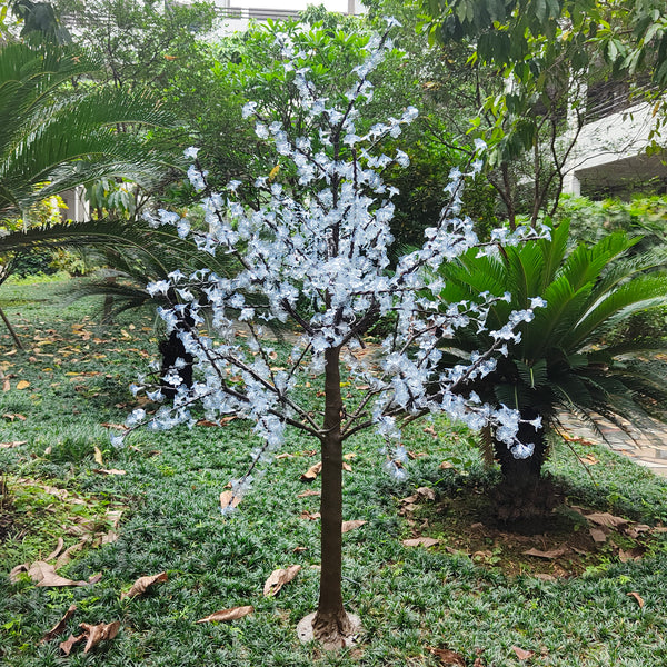 Blue Artificial LED trees for garden 6.5ft/2.0м 972LEDs 9 Color Option