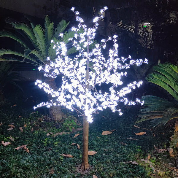 Blue Artificial LED trees for garden 6.5ft/2.0м 972LEDs 9 Color Option