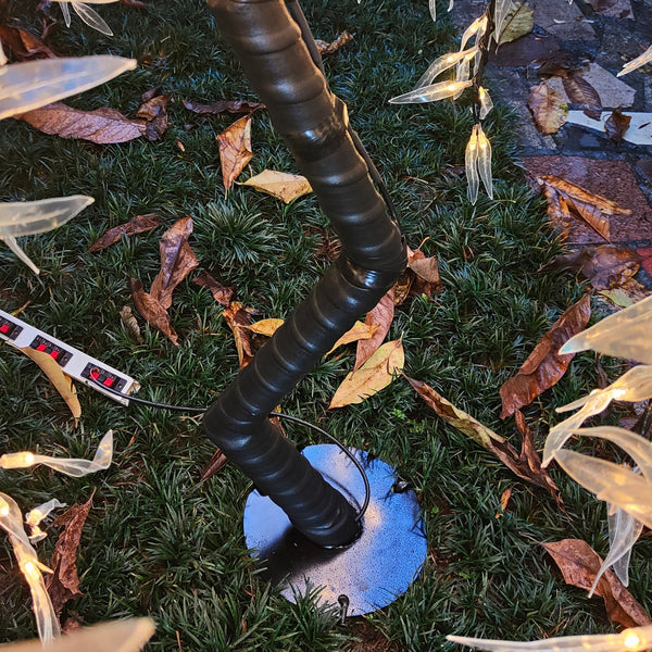 Warm White LED weeping willow tree 6.0ft/1.8m rainproof outdoor