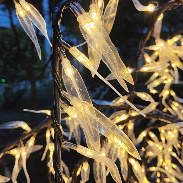 White LED weeping willow tree 6.0ft/1.8m rainproof outdoor lighting