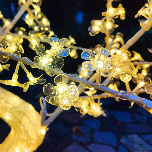 Cherry Blossom light up tree Indoor and Outdoor Warm White color