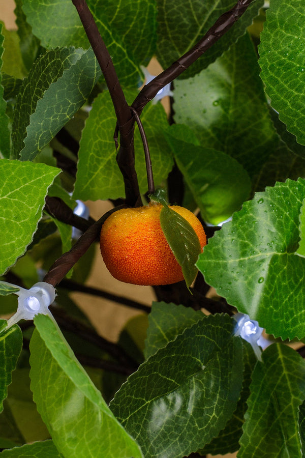 Led Tree Orange Table Flower Lamp Interior Decorative Lights