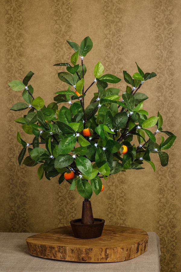 Orange led tree