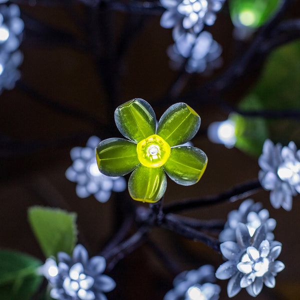 LED Tree Light Lamp Fairy lights Yellow Flowers+Bees
