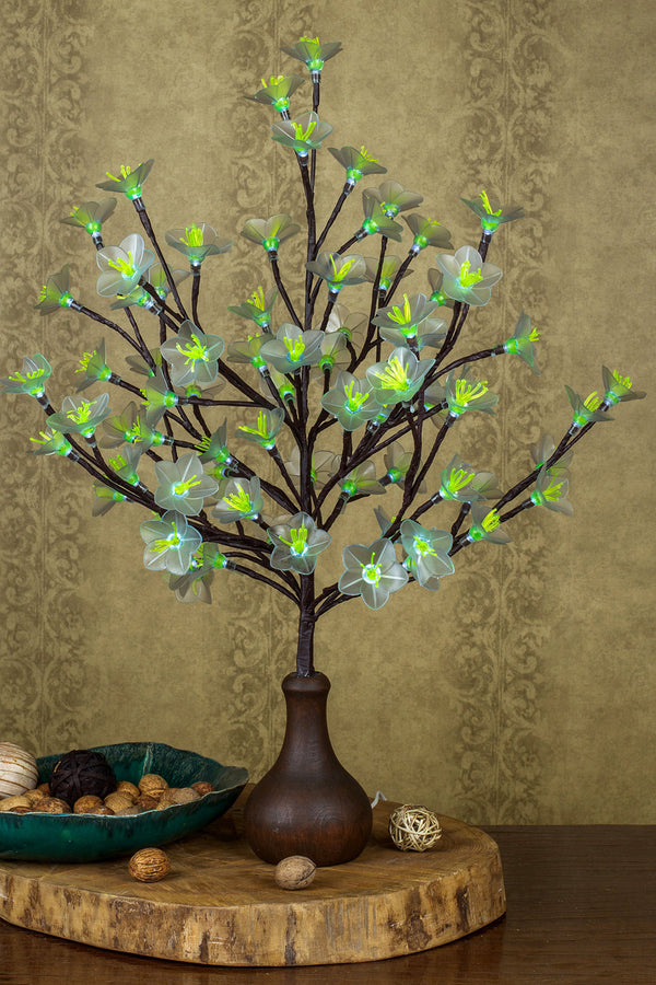 Tree Light Lamp , Lighting Tree Led White Blooming Peach Night light