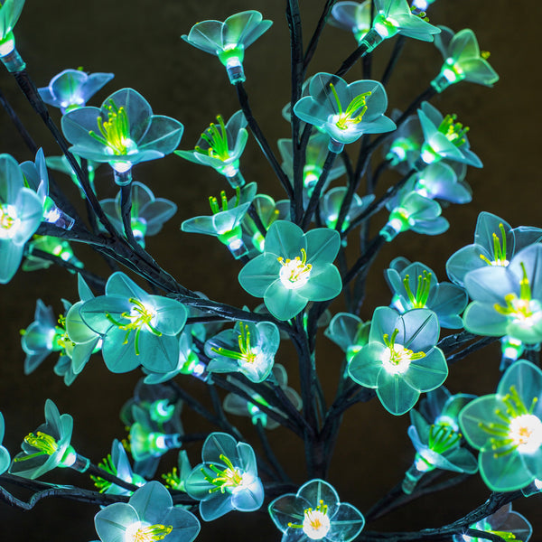 Tree Light Lamp , Lighting Tree Led White Blooming Peach Night light