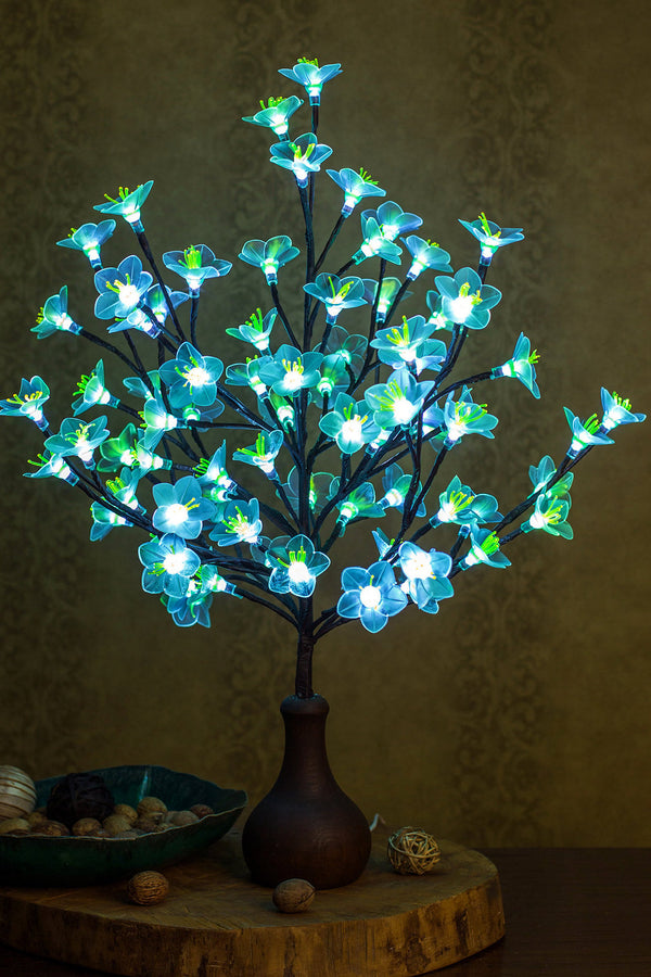 Tree Light Lamp , Lighting Tree Led White Blooming Peach Night light