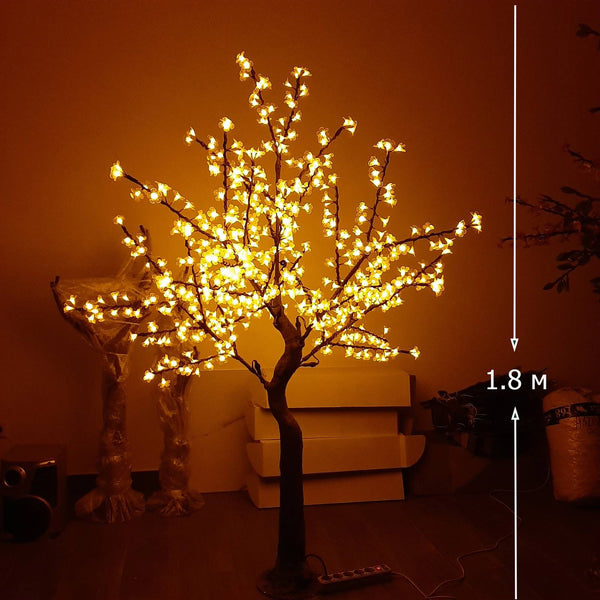 Outdoor LED Cherry Blossom Tree 6ft/1.8м 540leds 8 Color Option
