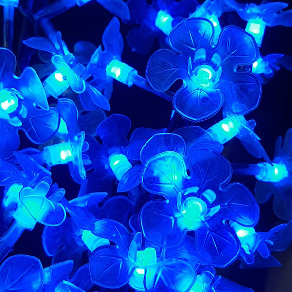 Color-Changing 12.5ft RGB LED Cherry Blossom Tree for Outdoor