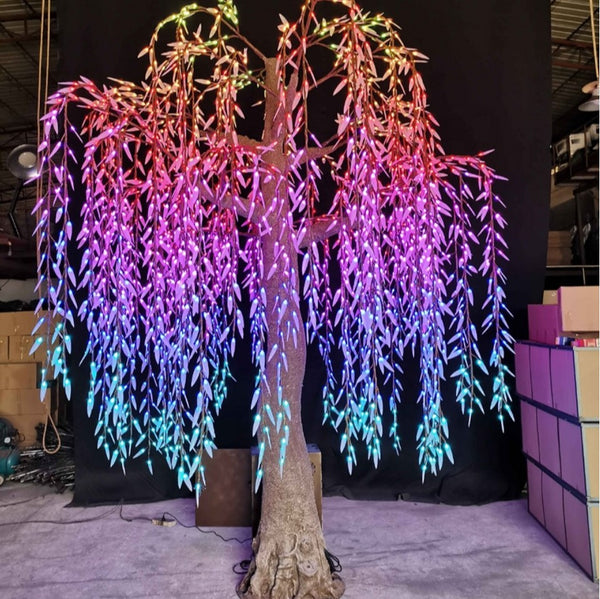 DMX-Controlled LED Weeping Willow Tree: Beauty and Innovation Combined