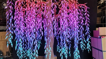 DMX-Controlled LED Weeping Willow Tree: Beauty and Innovation Combined