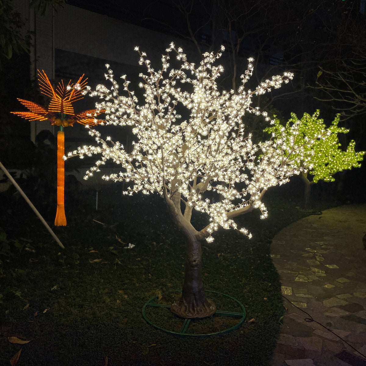 Led Tree Installation Choosing a LED tree. Why warm white light? β magic of leds