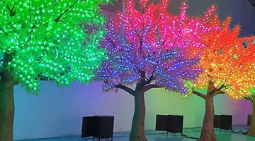 RGB vs. DMX 512 LED Trees: Which Cherry Blossom Tree Suits Your Space?