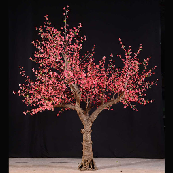Cherry blossom led tree 11.5FT\ 3.5M dia 12.0FT. 2496leds pink + red leaf