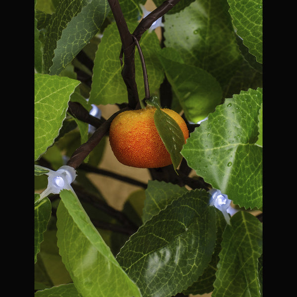 Lighting Tree Artificial Small Tree Flower lamp Orange tree+ flowers