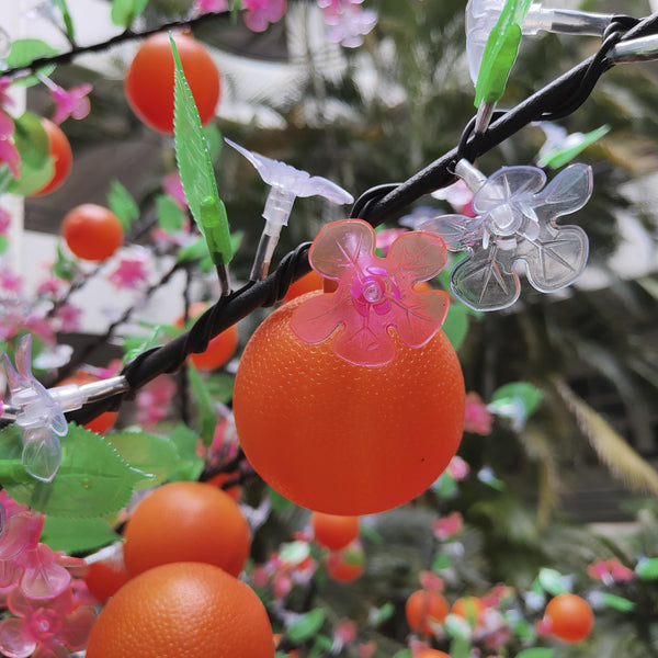 LED Outdoor Fruit Tree Orange 8.5ft   1728 LEDs