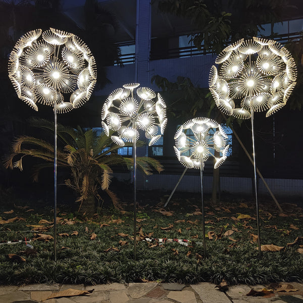 SET LED lawn lamp Dandelion. Diameter 40, 50 or 60cm