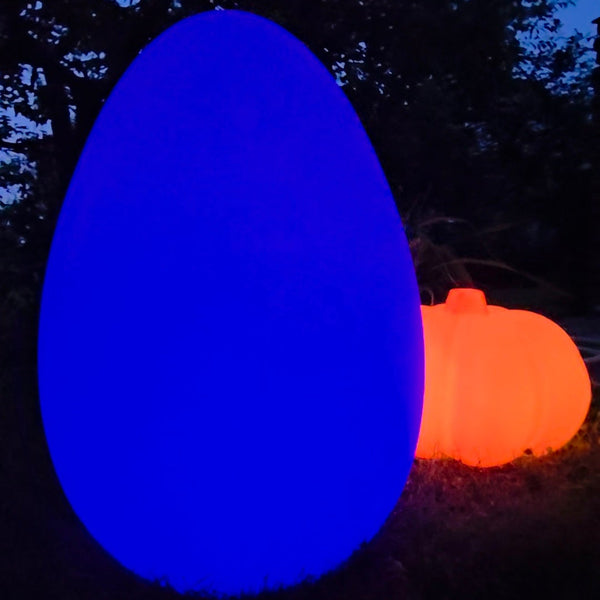 LED Dragon Egg Light RGB Dimmable Color Changing Light Large Rechargeable Giant Egg 