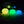 Oval LED Lamp, Rechargeable RGB Light with Remote