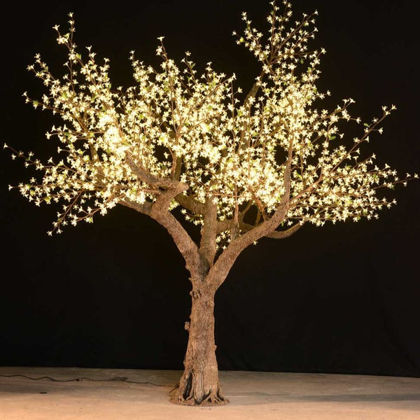 Outdoor Cherry Blossom LED Tree 11.5ft\3.5m dia3.6m 2496led Warm White