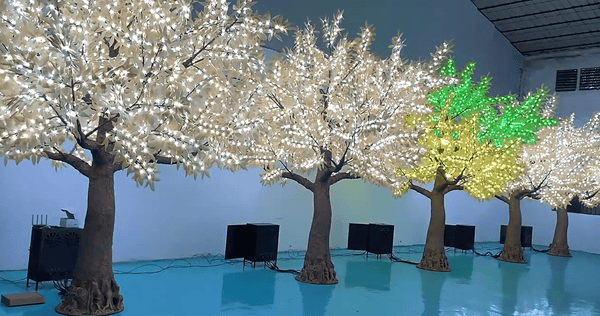 1pcs. 13.5ft Color-Changing Large LED Tree with DMX-512 Controller