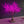 Decorative LED tree with pink lights on a dark background