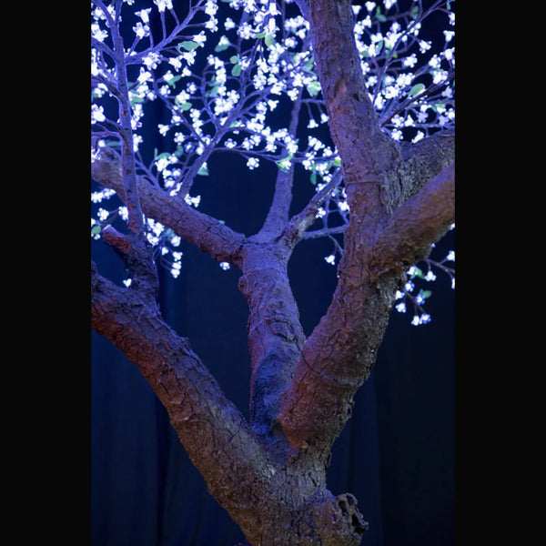 Outdoor Cherry Blossom LED Tree 13.5ft 2496 LEDs White Color