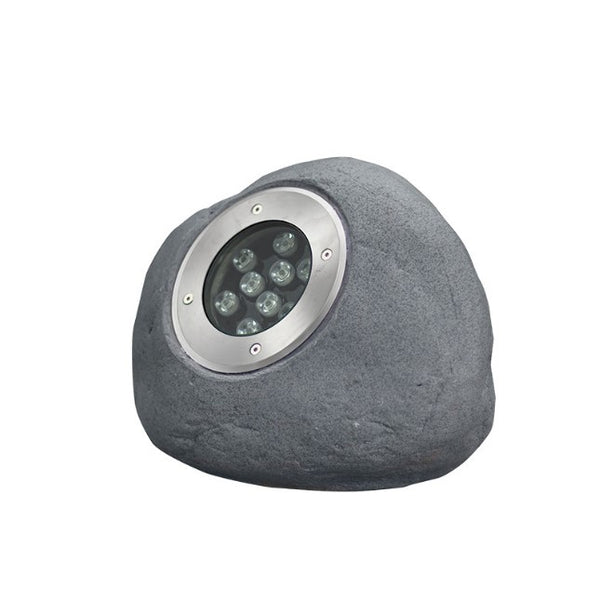 Decorative Landscape Rock Light with Integrated Spotlight