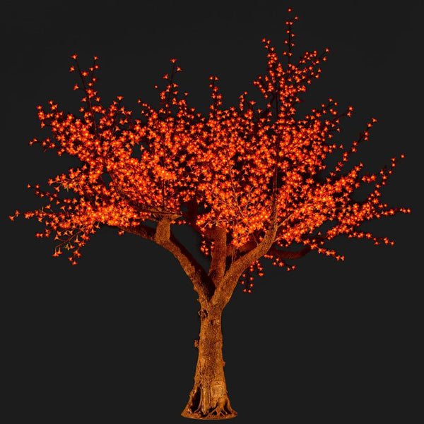 Cherry Blossom LED Tree 11.5ft\ 3.5m dia 12.0ft. 2496leds RED