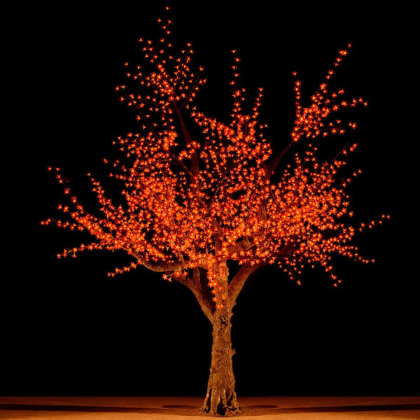 Cherry Blossom LED Tree 11.5ft\ 3.5m dia 12.0ft. 2496leds RED