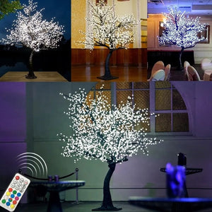 RGB Cherry Blossom LED Tree 10ft\ 3.0m 2120