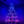 Close-up of RGB LED Firework Tree with colorful animated starburst lights